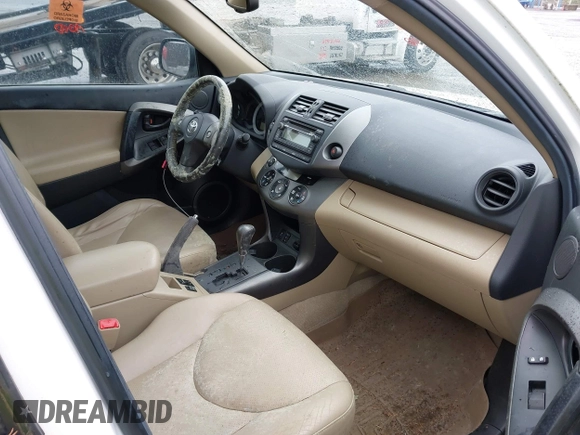 2012 Toyota RAV4 Limited with VIN 2T3DK4DV5CW066374, listed as a IAAI auction lot 41900021 with 160,613 mi miles. Bid and sale history available at carsss.com. Image 5.