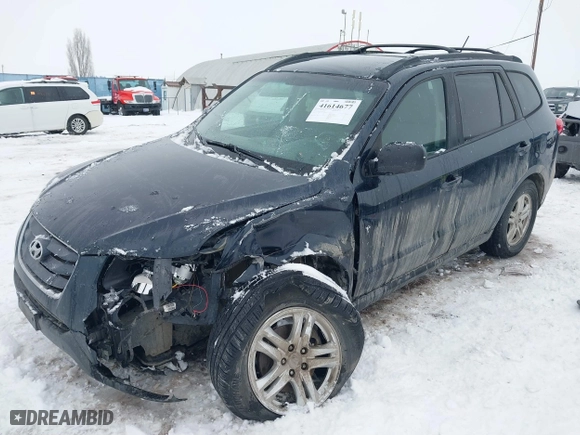 2011 Hyundai Santa Fe GLS with VIN 5XYZGDAB5BG015293, listed as a IAAI auction lot 41614677 with 147,257 mi miles. Bid and sale history available at carsss.com. Image 2.