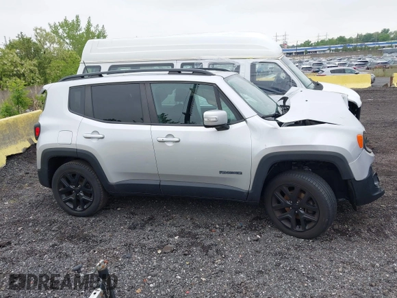2018 Jeep Renegade Latitude with VIN ZACCJBBB0JPH13481, listed as a IAAI auction lot 42212993 with 76,914 mi miles and . Bid and sale history available at DreamBid. Image 12.