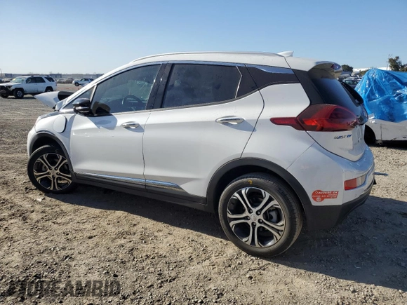 2018 Chevrolet Bolt EV Premier with VIN 1G1FX6S09J4136667, listed as a Copart auction lot 88350965 with 0 mi miles and Salvage Title. Bid and sale history available at carsss.com. Image 2.