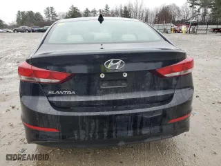2017 Hyundai Elantra SE with VIN 5NPD84LF3HH167923, listed as a Copart auction lot 49994055 with 54,555 mi miles and Salvage Title. Bid and sale history available at carsss.com. Image 6.