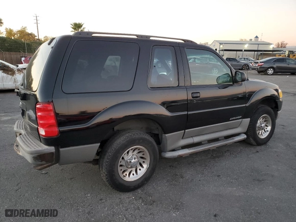 2001 Ford Explorer Sport with VIN 1FMYU60E51UB02972, listed as a Copart auction lot 83496314 with 166,281 mi miles and Salvage Title. Bid and sale history available at carsss.com. Image 3.