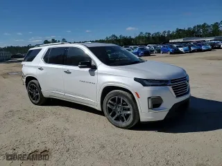 2022 Chevrolet Traverse Premier with VIN 1GNEVKKW7NJ181417, listed as a Copart auction lot 47732795 with 25,744 mi miles and Clean Title. Bid and sale history available at carsss.com. Image 12.