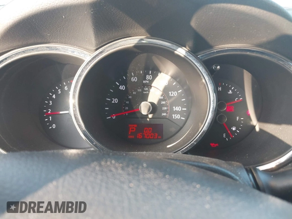 2013 Kia Sorento LX with VIN 5XYKT4A28DG394676, listed as a IAAI auction lot 41409435 with 167,003 mi miles. Bid and sale history available at carsss.com. Image 7.