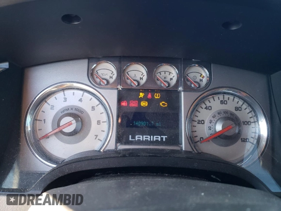 2009 Ford F-150 XL with VIN 1FTPW14V39FA06362, listed as a Copart auction lot 46325135 with 140,901 mi miles and Salvage Title. Bid and sale history available at carsss.com. Image 9.
