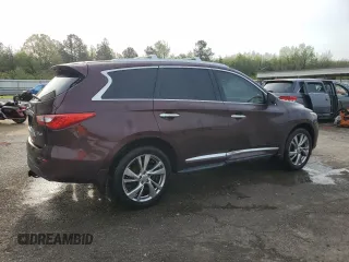 2015 Infiniti QX60 with VIN 5N1AL0MM9FC536909, listed as a Copart auction lot 51750975 with 205,955 mi miles and Salvage Title. Bid and sale history available at DreamBid. Image 3.