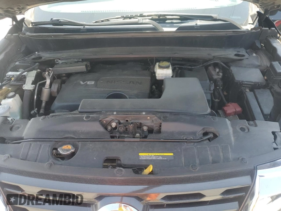 2017 Nissan Pathfinder SL with VIN 5N1DR2MM5HC666714, listed as a Copart auction lot 52892715 with 156,412 mi miles and Salvage title. Bid and sale history available at DreamBid. Image 12.