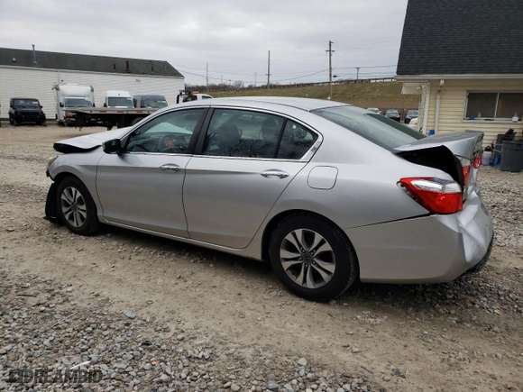2013 Honda Accord Sdn LX with VIN 1HGCR2F30DA279550, listed as a Copart auction lot 51444125 with 143,218 mi miles and Salvage Title. Bid and sale history available at carsss.com. Image 2.