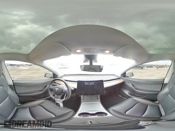 2021 Tesla Model Y Long Range z VIN 5YJYGDEE0MF299944, wystawiony jako Copart lot #55424295 z przebiegiem 54 698 mil mil oraz Szkoda całkowita • Salvage title. Historia ofert i sprzedaży dostępna na DreamBid. Obrazek 15.