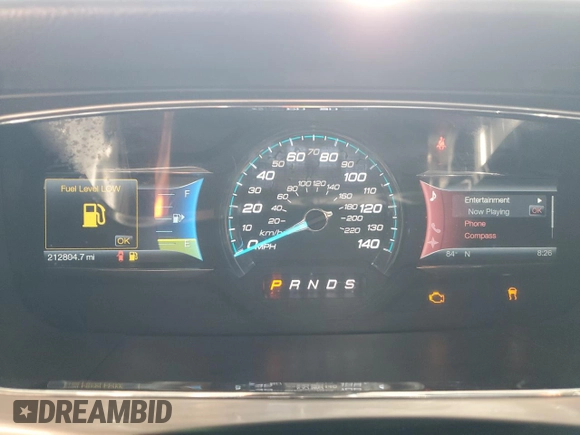 2013 Ford Taurus SEL with VIN 1FAHP2E86DG102656, listed as a Copart auction lot 50393805 with 212,804 mi miles and Clean Title. Bid and sale history available at carsss.com. Image 9.