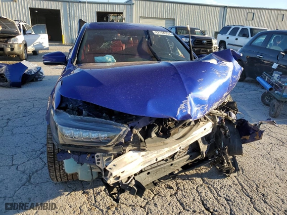 2018 Acura TLX w/A-SPEC Pkg with VIN 19UUB3F6XJA006586, listed as a Copart auction lot 47194594 with 0 mi miles and Salvage Title. Bid and sale history available at carsss.com. Image 5.