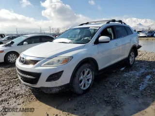 2012 Mazda CX-9 Touring with VIN JM3TB3CA6C0367655, listed as a Copart auction lot 46128995 with 0 mi miles and Salvage Title. Bid and sale history available at carsss.com. Image 1.