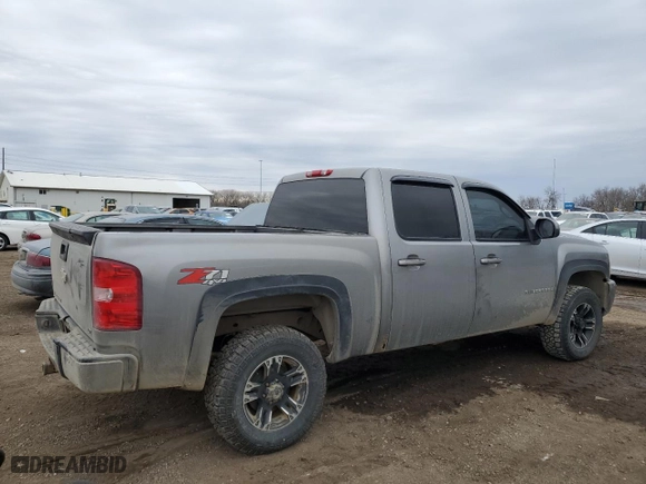 2007 Chevrolet Silverado 1500 LTZ with VIN 2GCEK13M971503996, listed as a Copart auction lot 46301495 with 278,359 mi miles and Salvage Title. Bid and sale history available at carsss.com. Image 3.