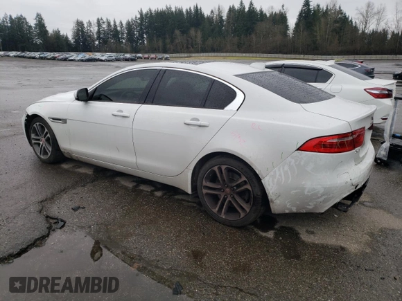 2017 Jaguar XE 35t Premium with VIN SAJAD4BV5HA964237, listed as a Copart auction lot 87274704 with 82,542 mi miles and Salvage Title. Bid and sale history available at DreamBid. Image 2.