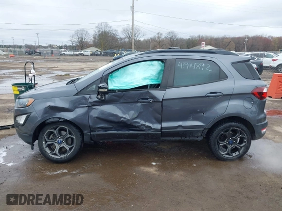 2018 Ford EcoSport SES with VIN MAJ6P1CLXJC161916, listed as a IAAI auction lot 41914892 with 39,776 mi miles and . Bid and sale history available at DreamBid. Image 15.