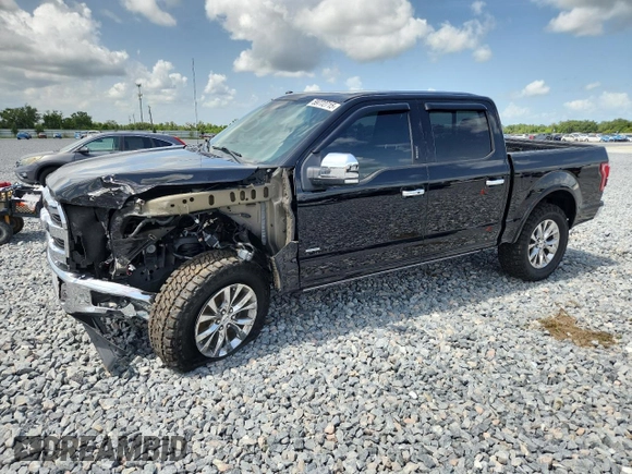 2017 Ford F-150 XL with VIN 1FTEW1CG0HFB99630, listed as a Copart auction lot 59772715 with 52,518 mi miles and Salvage title. Bid and sale history available at DreamBid. Image 1.