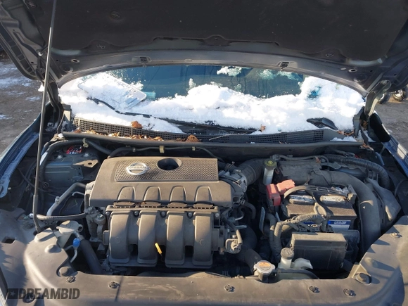2015 Nissan Sentra S with VIN 3N1AB7AP5FY214566, listed as a IAAI auction lot 41413042 with 129,166 mi miles. Bid and sale history available at carsss.com. Image 10.