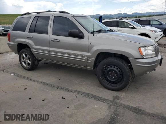 2001 Jeep Grand Cherokee Limited with VIN 1J4GW58N91C653866, listed as a Copart auction lot 58546895 with 159,661 mi miles and Salvage title. Bid and sale history available at DreamBid. Image 4.