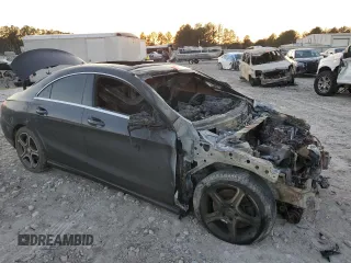 2014 Mercedes-Benz CLA 250 with VIN WDDSJ4EB0EN041915, listed as a Copart auction lot 86304124 with Not provided miles and Salvage title. Bid and sale history available at DreamBid. Image 4.