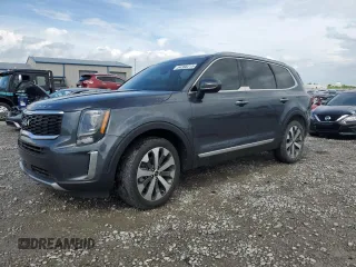 2022 Kia Telluride S with VIN 5XYP64HC6NG245499, listed as a Copart auction lot 54368215 with 31,624 mi miles and Salvage title. Bid and sale history available at DreamBid. Image 1.