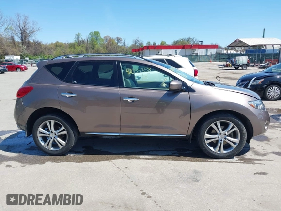 2009 Nissan Murano S with VIN JN8AZ18W19W125600, listed as a IAAI auction lot 42055358 with 66,165 mi miles and . Bid and sale history available at carsss.com. Image 13.
