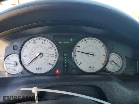 2007 Chrysler 300 with VIN 2C3KA43R67H759804, listed as a Copart auction lot 49833115 with 157,504 mi miles and Salvage Title. Bid and sale history available at carsss.com. Image 9.