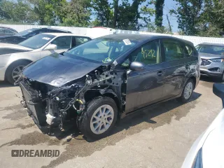 2012 Toyota Prius Two with VIN JTDZN3EU5C3137489, listed as a Copart auction lot 58708054 with 95,292 mi miles and Salvage Title. Bid and sale history available at DreamBid. Image 1.