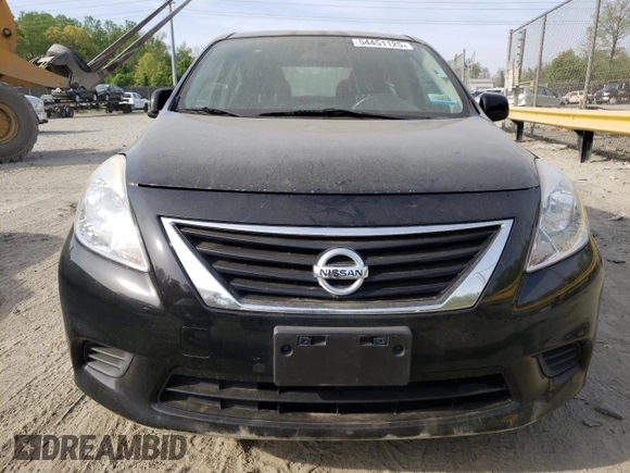 2014 Nissan Versa SV with VIN 3N1CN7AP2EL877735, listed as a Copart auction lot 54451125 with 87,088 mi miles and Clean Title. Bid and sale history available at carsss.com. Image 5.