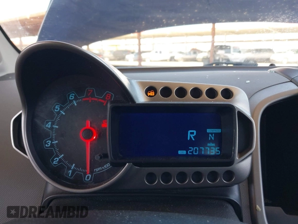 2012 Chevrolet Sonic LT with VIN 1G1JC5SH1C4184320, listed as a IAAI auction lot 42101145 with 207,735 mi miles and . Bid and sale history available at DreamBid. Image 7.