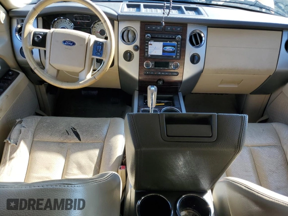 2011 Ford Expedition Max XLT with VIN 1FMJK1J50BEF00126, listed as a Copart auction lot 57623245 with 216,481 mi miles and Salvage title. Bid and sale history available at DreamBid. Image 8.