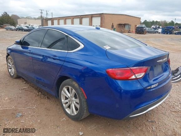 2015 Chrysler 200 Limited with VIN 1C3CCCABXFN679278, listed as a IAAI auction lot 41858996 with 241,149 mi miles. Bid and sale history available at carsss.com. Image 3.