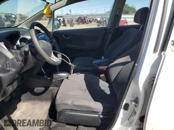 2013 Honda Fit with VIN JHMGE8H35DC015111, listed as a Copart auction lot 50246545 with 117,264 mi miles and Salvage Title. Bid and sale history available at carsss.com. Image 7.