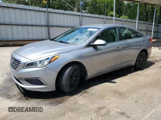 2016 Hyundai Sonata SE with VIN 5NPE24AF5GH298150, listed as a Copart auction lot 55576285 with 117,808 mi miles and Salvage title. Bid and sale history available at DreamBid. Image 1.