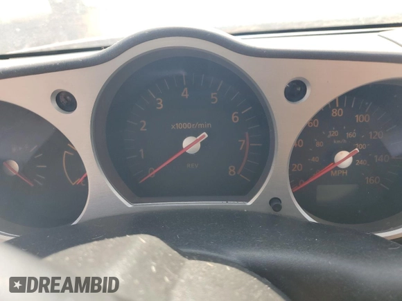 2003 Nissan 350Z Performance z VIN JN1AZ34D63T118262, wystawiony jako Copart lot #59956315 z przebiegiem Nie podano mil oraz Czysty tytuł • Clean title. Historia ofert i sprzedaży dostępna na DreamBid. Obrazek 9.
