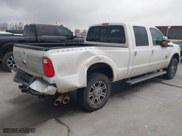 2014 Ford Super Duty F-250 SRW XL with VIN 1FT7W2BTXEEA08391, listed as a IAAI auction lot 41483571 with 100,871 mi miles. Bid and sale history available at carsss.com. Image 4.