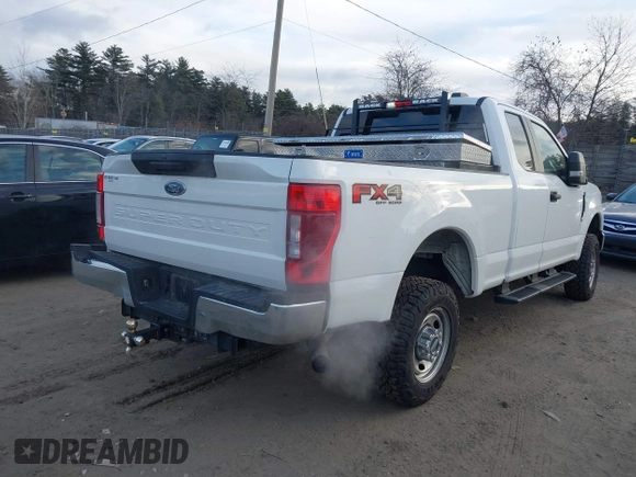 2022 Ford F-250 XL with VIN 1FT7X2B65NEC97669, listed as a IAAI auction lot 41259192 with 76,613 mi miles and . Bid and sale history available at DreamBid. Image 4.