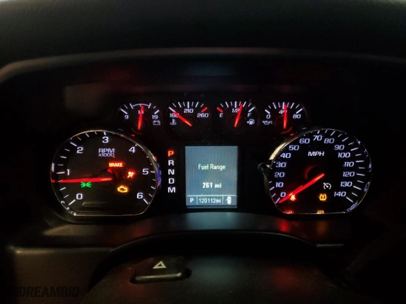 2015 Chevrolet Silverado 1500 Work Truck with VIN 1GCRCPEH8FZ153719, listed as a Copart auction lot 45099415 with 120,112 mi miles and Salvage Title. Bid and sale history available at carsss.com. Image 9.