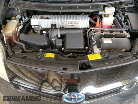 2013 Toyota Prius One with VIN JTDKN3DU6D5607750, listed as a Copart auction lot 87023254 with 173,100 mi miles and Salvage Title. Bid and sale history available at DreamBid. Image 11.