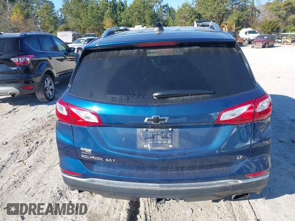 2020 Chevrolet Equinox LT with VIN 2GNAXLEX8L6103967, listed as a IAAI auction lot 41345430 with 84,218 mi miles. Bid and sale history available at carsss.com. Image 12.