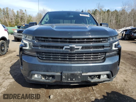 2021 Chevrolet Silverado 1500 RST with VIN 1GCUYEEL8MZ213046, listed as a Copart auction lot 46525415 with 59,671 mi miles and Salvage Title. Bid and sale history available at carsss.com. Image 5.