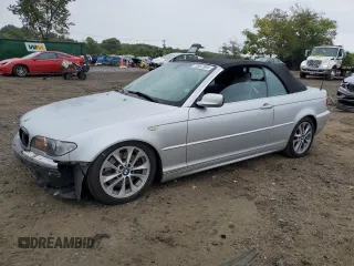 2005 BMW 3 Series 330Ci with VIN WBABW53465PL48609, listed as a Copart auction lot 72857584 with 106,207 mi miles and Salvage Title. Bid and sale history available at carsss.com. Image 1.