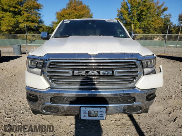 2023 Ram 1500 Laramie with VIN 1C6SRFRT0PN641605, listed as a Copart auction lot 70271924 with 17,917 mi miles and Salvage title. Bid and sale history available at DreamBid. Image 5.