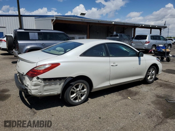 2007 Toyota Solara SE with VIN 4T1CE30P87U753836, listed as a Copart auction lot 55793955 with 203,152 mi miles and Salvage title. Bid and sale history available at DreamBid. Image 3.