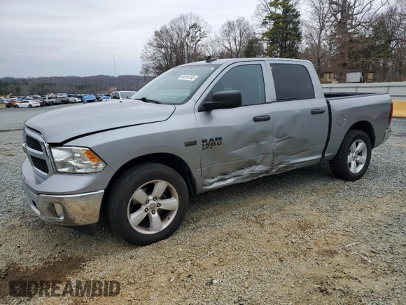 2021 Ram 1500 Tradesman z VIN 3C6RR6KT8MG714023, wystawiony jako Copart lot #44616745 z przebiegiem 59 777 mil mil oraz Szkoda całkowita • Salvage title. Historia ofert i sprzedaży dostępna na DreamBid. Obrazek 1.