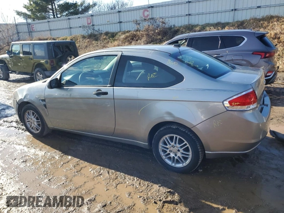 2008 Ford Focus SE with VIN 1FAHP33NX8W119387, listed as a Copart auction lot 85519944 with 25,028 mi miles and Clean Title. Bid and sale history available at carsss.com. Image 2.