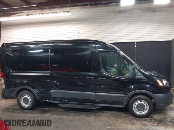 2019 Ford Transit Passenger XL with VIN 1FBAX2CM7KKA64803, listed as a IAAI auction lot 42220187 with 93,853 mi miles and . Bid and sale history available at DreamBid. Image 13.