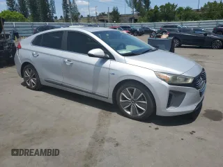 2019 Hyundai Ioniq Limited with VIN KMHC85LC6KU118747, listed as a Copart auction lot 56276615 with 108,065 mi miles and Salvage title. Bid and sale history available at DreamBid. Image 4.