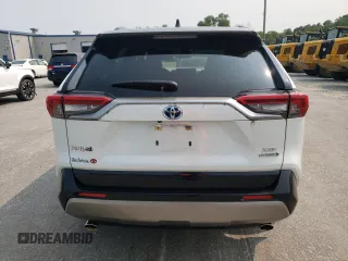 2023 Toyota RAV4 Hybrid XSE with VIN JTME6RFV5PJ034726, listed as a Copart auction lot 59105585 with 35,528 mi miles and Salvage title. Bid and sale history available at DreamBid. Image 6.