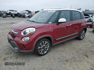 2016 FIAT 500L Trekking z VIN ZFBCFADH3GZ037991, wystawiony jako Copart lot #59616855 z przebiegiem 166 874 mil mil oraz Szkoda całkowita • Salvage title. Historia ofert i sprzedaży dostępna na DreamBid. Obrazek 1.