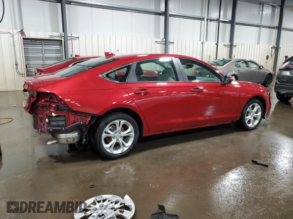2023 Honda Accord LX with VIN 1HGCY1F25PA030752, listed as a Copart auction lot 47748475 with 20,885 mi miles and Salvage Title. Bid and sale history available at DreamBid. Image 3.